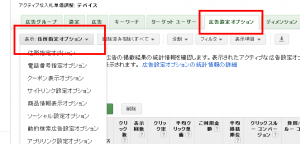 Google広告　広告表示オプション