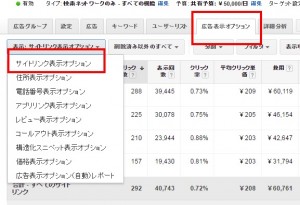 Googleアドワーズ サイトリンクの効果測定